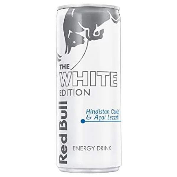 Red Bull White Edition Hindistan Cevizi & Açai Enerji İçeceği 250 Ml - Görsel 6