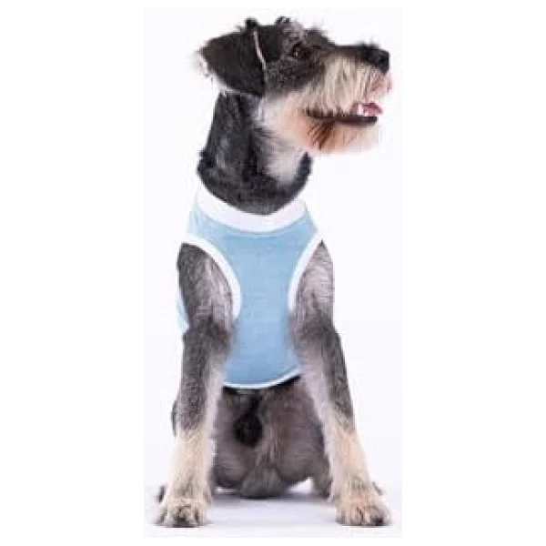 Pawstar Buz Mavi Lazy Kedi Köpek Tişörtü - Kedi Köpek Kıyafeti - Görsel 7