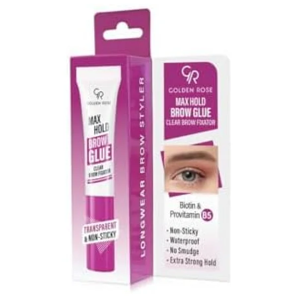 Golden Rose Max Hold Brow Glue Şeffaf Kaş Sabitleyici - Görsel 3