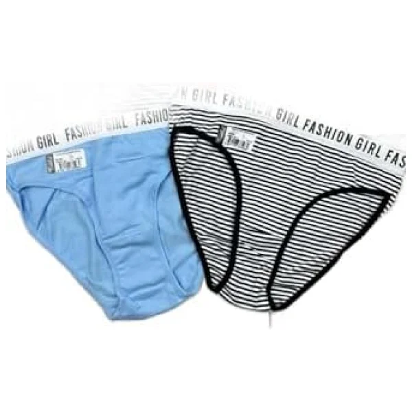 Tutku 6'Lı Paket Çok Renkli Fashion Girl Kadın Slip Külot - Görsel 2