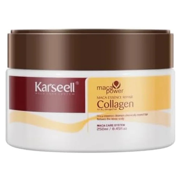 Karseell Kolajen Saç Bakım Maskesi Maca Özü Onarıcı Repair 250 ml - Görsel 7