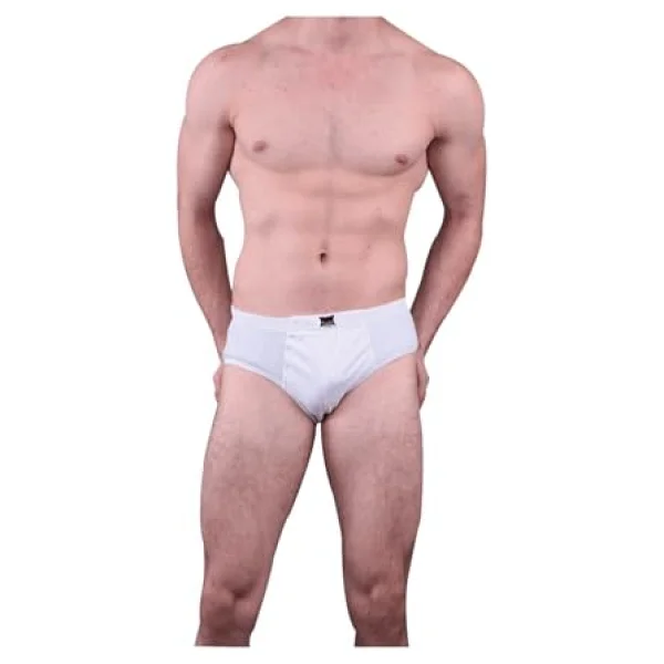 Tutku Erkek Slip Külot Beyaz 6 Lı Paket - 2xl - Görsel 8