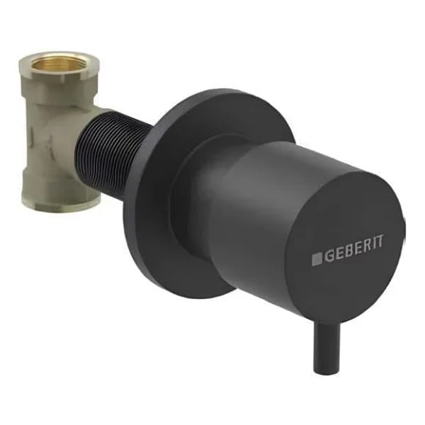 Geberit Alpha Gömme Rezervuar Seti - Mat Siyah - Görsel 5