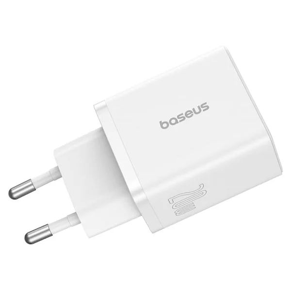 Baseus Cube 20 W Beyaz Hızlı Şarj Adaptörü - Görsel 4