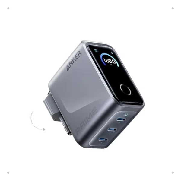 Anker Prime A2687 160 W Type-C Hızlı Şarj Adaptörü - Görsel 8
