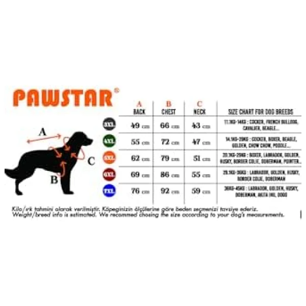 Pawstar Pembe Bone Hunter Orta Büyük Irk Köpek Fermuarlı Sweatshirt - Görsel 10