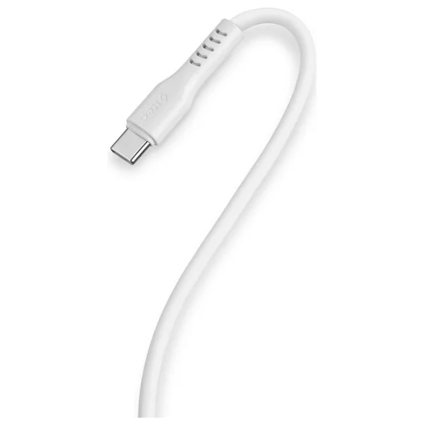 Ttec 2dk59b 1.2 M Beyaz Type-C To Type-C Hızlı Şarj Kablosu - Görsel 4