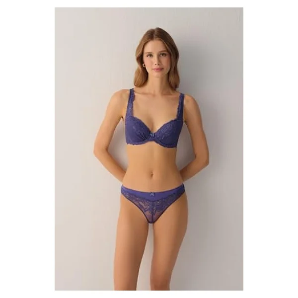 Suwen Latte Slip Dantelli Külot - Görsel 2
