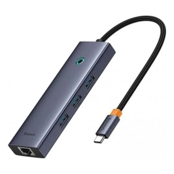 Baseus Hub 6w1 Ultrajoy 6 Port (USB-C 1 X Hdmı4k @ 30 Hz + 3 X USB 3.0 + 1 X Pd + Rj45) - Görsel 6