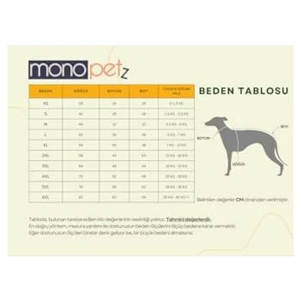 Mpz Pets Kedi Ve Köpek Kıyafeti & Elbisesi Siyah Beyaz Çizgili Pantolon XL - Görsel 4