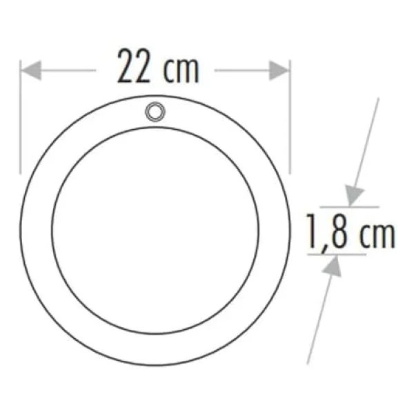 Cata Ct-9247 18 W Beyaz Işık Sensörlü LED Armatür - Görsel 4