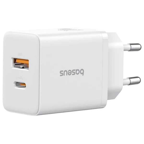 Baseus Cube 20 W Beyaz Hızlı Şarj Adaptörü - Görsel 2