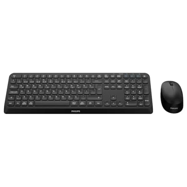 Philips Spt6407 Kablosuz Klavye Mouse Seti - Görsel 8