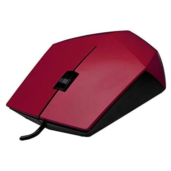 Everest Sm-201 Kırmızı Optik Kablolu Mouse - Görsel 2