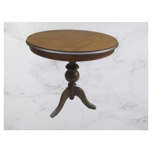 Fiskos 17385 Baba Ayak Model Parlak Kayın Arslan Ayak Mdf Tabla Ceviz El Yapım - Görsel 4