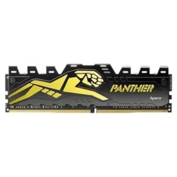Apacer 16GB (1x16GB) 3200MHZ DDR4 Panther Black-Gold AH4U16G32C28Y7GAA PC RAM - Görsel 8