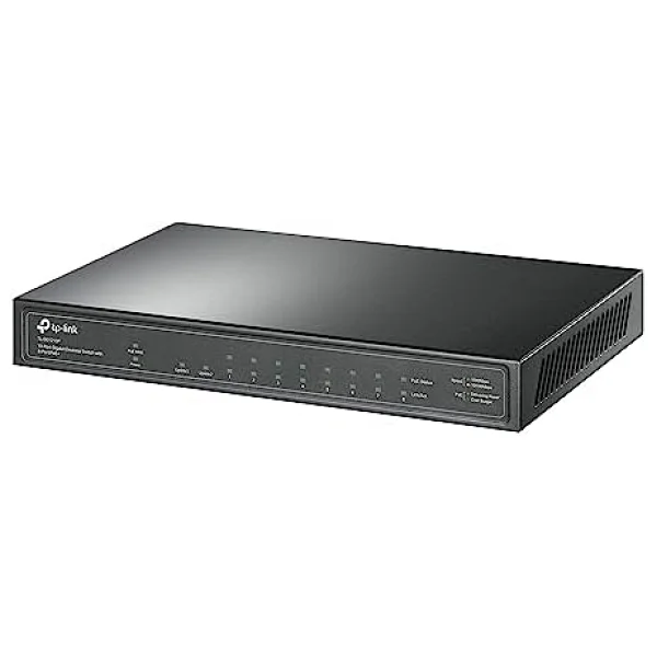 Tp-Link Tl-Sg1210p 8 Port 10/100/1000 Mbps Gigabit Switch - Görsel 7