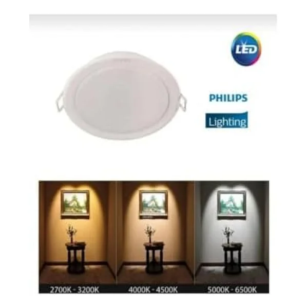Philips 59441 Meson Gömme Spot 8cm 3.5w 3000k Sarı Işık - Görsel 6