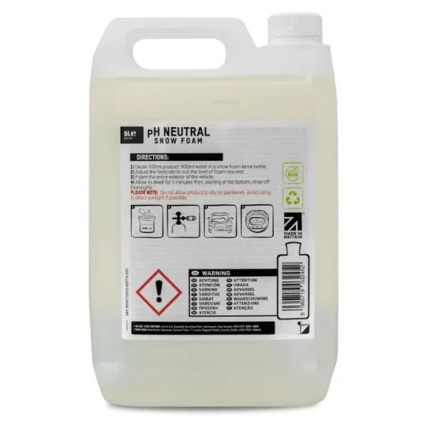 Valet Pro Ph Neutral Snow Foam - Yıkama Köpüğü 5lt. - Görsel 2