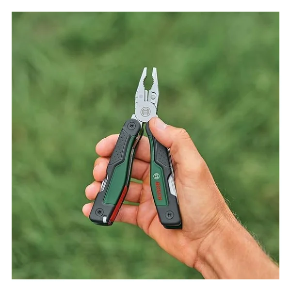 Bosch Çok Amaçlı Pense 160MM - Profesyonel Paslanmaz Çelik Kalitesi - Yeşil - Görsel 3
