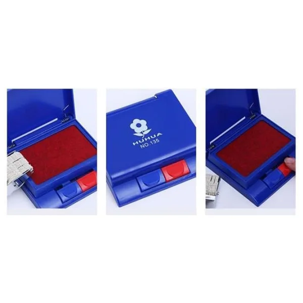 Mühürcüm Stampa Mürekkep Çift Renk Baskı Pedi İç: 86cmx51mm R5824hd - Görsel 7