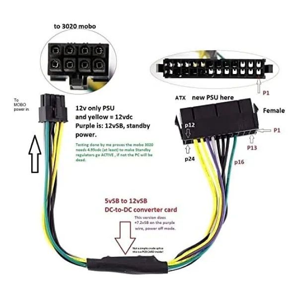 Alfais 4973 PSU Power Güç Kablosu - Görsel 7