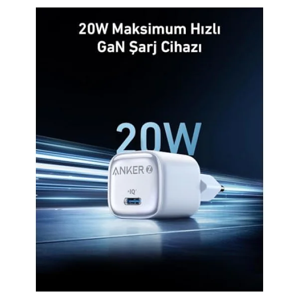 Anker Zolo A2699 20 W Hızlı Şarj Adaptörü - Görsel 8