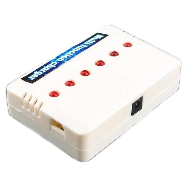 Lipo Pil 6 Lı Şarj Cihazı 4 Xh Beyaz-2 Jst Kırmızı Soket - Görsel 2