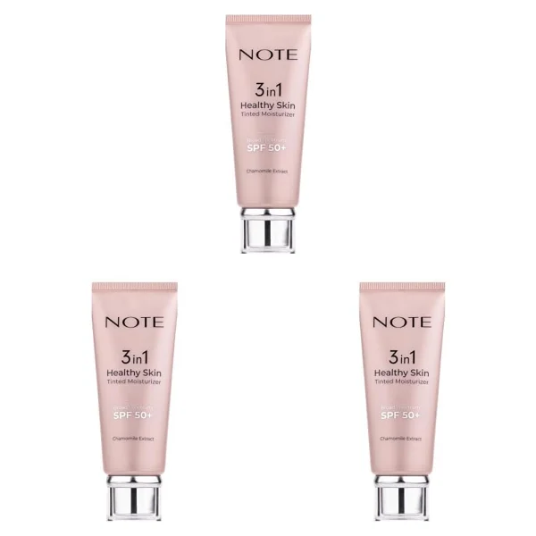 Note 3 İn 1 Glowing Skin Tinted Moisturizer Spf 50 30 Ml Likit Highlighter - Görsel 7
