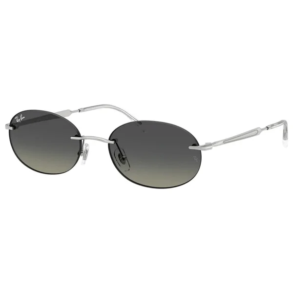 Ray-Ban 3767 003/87 Silver-Dark Grey Güneş Gözlüğü - Görsel 8