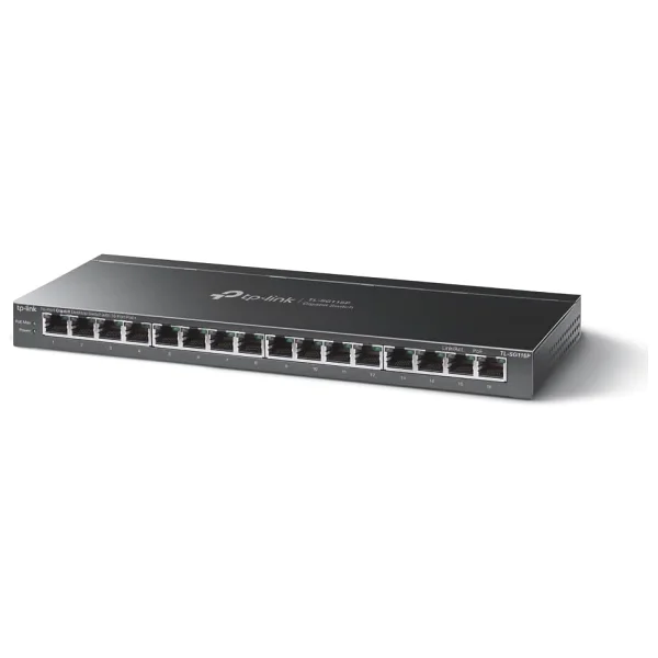 Tp-Link Tl-Sg116p 16 Port 10/100/1000 Mbps Gigabit Poe Switch - Görsel 6