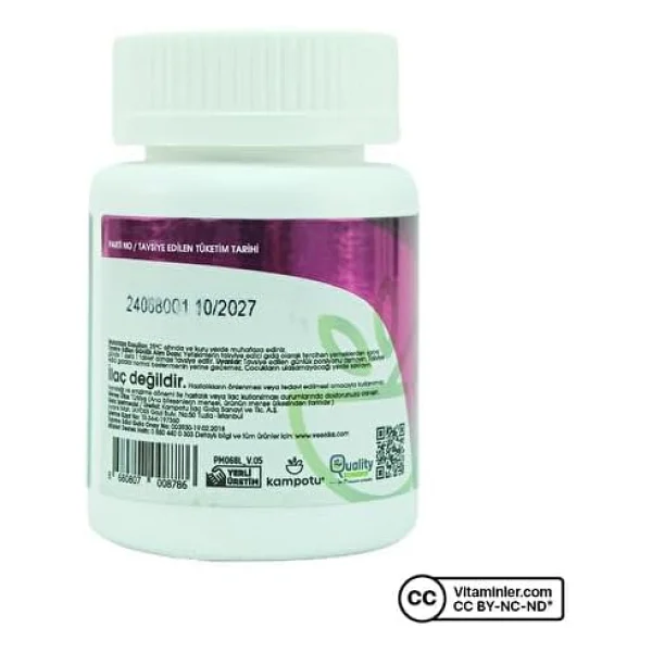 Voonka Iron Bisglycinate 90 Tablet - Görsel 2