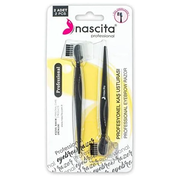 nascita Slikon Maske Fırçası + 2'li Kaş Usturası - Görsel 3