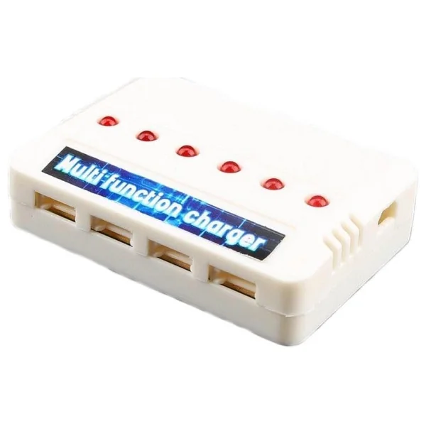 Lipo Pil 6 Lı Şarj Cihazı 4 Xh Beyaz-2 Jst Kırmızı Soket - Görsel 4