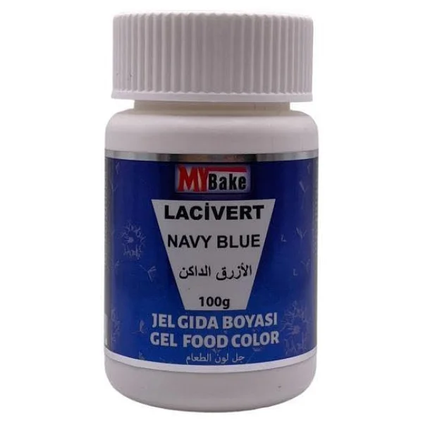 Mybake Lacivert Jel Gıda Boyası 100 Gr - Görsel 2