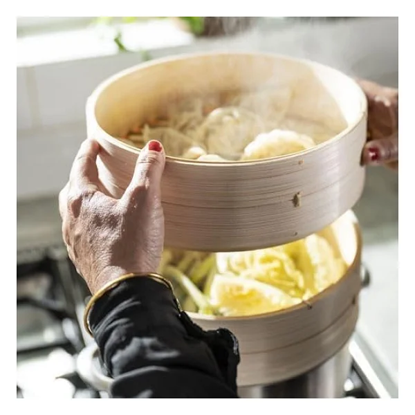 IKEA Buharda Pişirici, Bambu Hacim: 5.0 lt-16 Cm Buharda Pişirici - Görsel 3