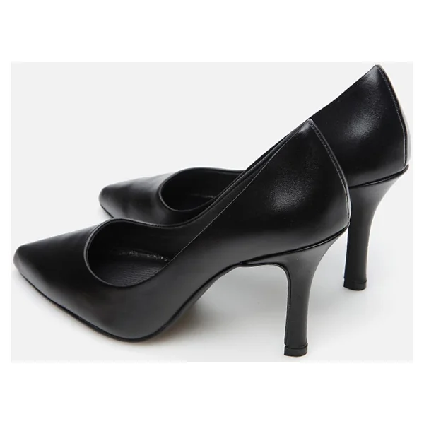 Hotiç Kadın Deri Siyah Stiletto - Görsel 5