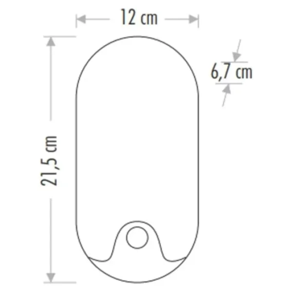 Cata CT-7093 Palermo 12 W Sensörlü LED Bahçe Apliği - Görsel 2