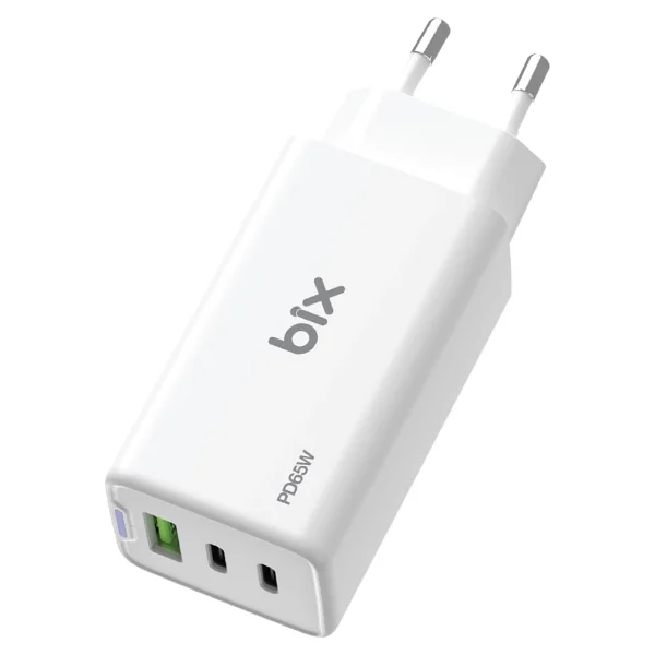 Bix Bx3p66g 65 W Siyah Hızlı Şarj Adaptörü - Görsel 8