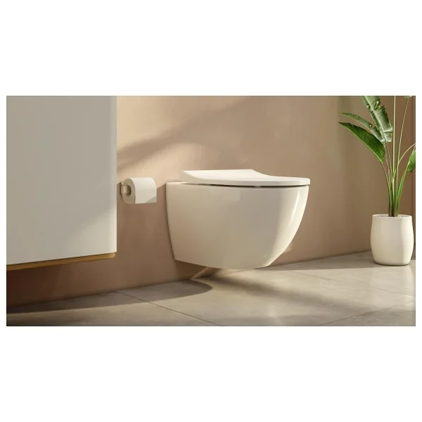 Vitra 7748b003-0559 Sento Rim-Ex 54 Cm Asma Klozet - Beyaz - Görsel 3