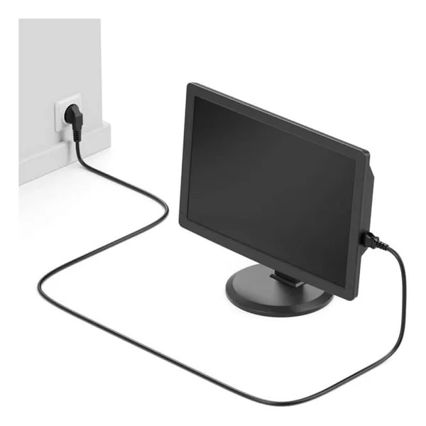 3 Metre Bilgisayar PC Kasa Monitör İçin Power Güç Kablosu - Görsel 3