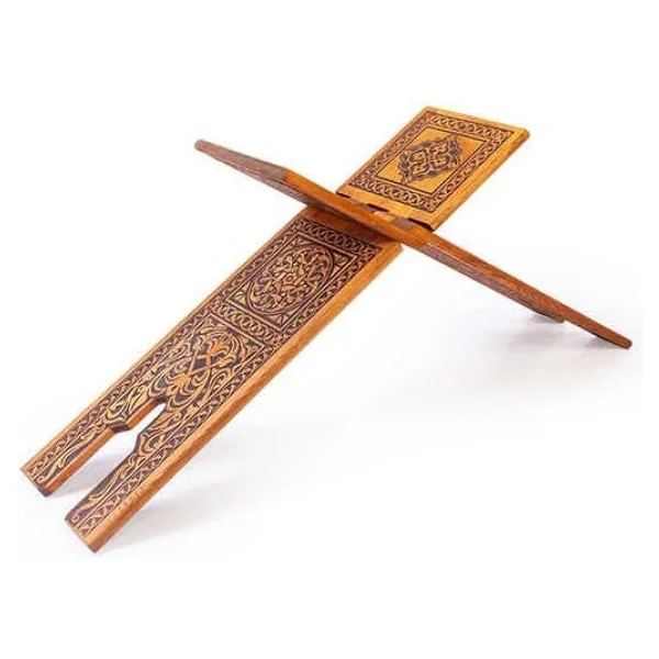 Yakmalı Ahşap Rahle Battal Boy 75 Cm - Görsel 4