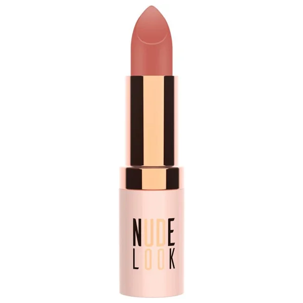 Golden Rose Nude Look Perfect Matte Lipstick 01 Coral Nude Ruj - Görsel 4