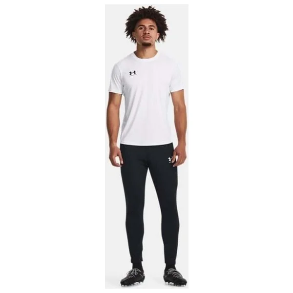 Under Armour Challenger 1379589-100 Beyaz Kısa Kollu Bisiklet Yaka Erkek Spor Tişört - Görsel 3