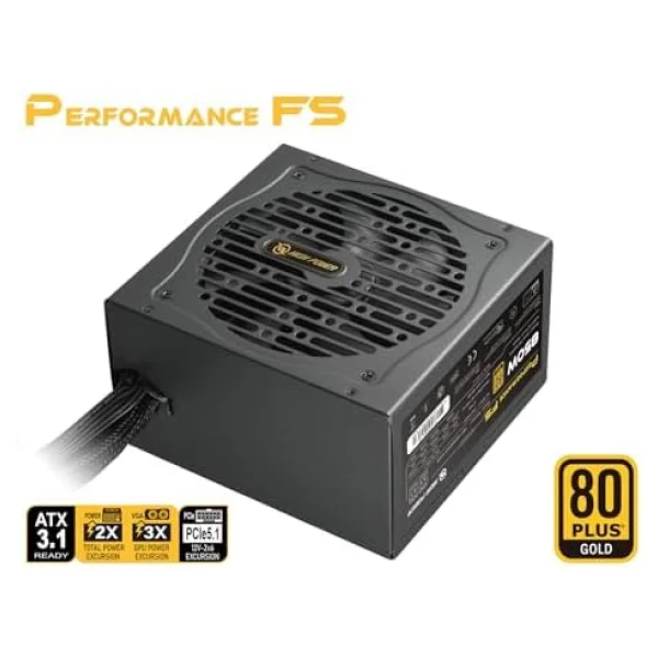 High Power Performance Fs Hp1-S2850gd-F12s Gen5.1 850 W Power Supply - Görsel 8