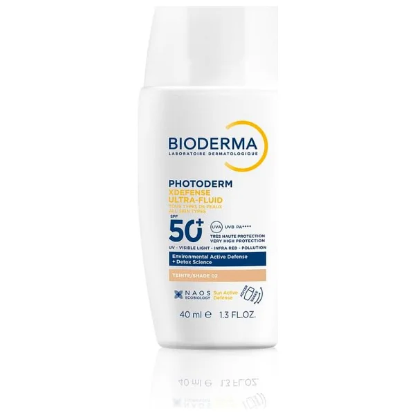 Bioderma Photoderm Xdefense Ultra Fluid Light 40 Ml 50 Faktör Renkli Güneş Kremi - Görsel 7