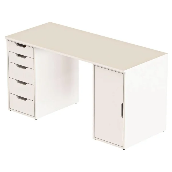 Dekorex Clm112 Dolaplı 5 Çekmeceli Çalışma Masası - Görsel 3