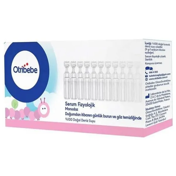 Otribebe Monodoz 5 ml 20'li Flakon İzotonik Deniz Suyu - Görsel 3