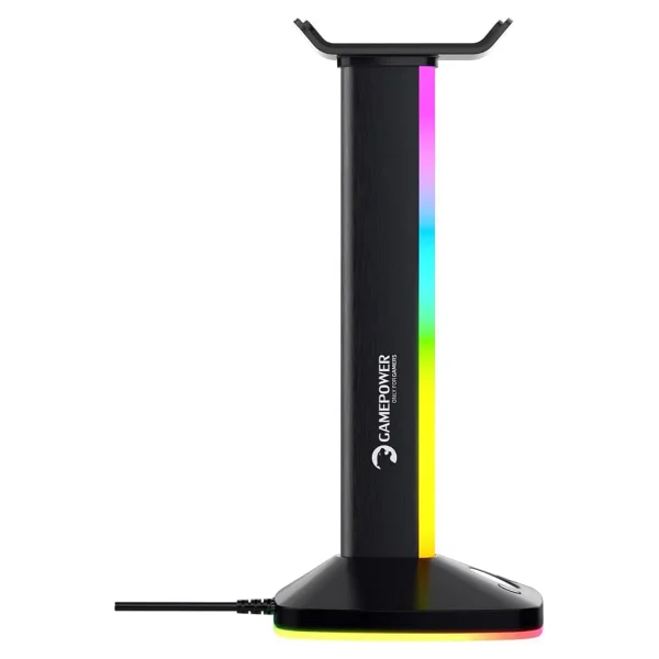 Gamepower Eliterack RGB Oyuncu Kulaklık Standı - Görsel 3