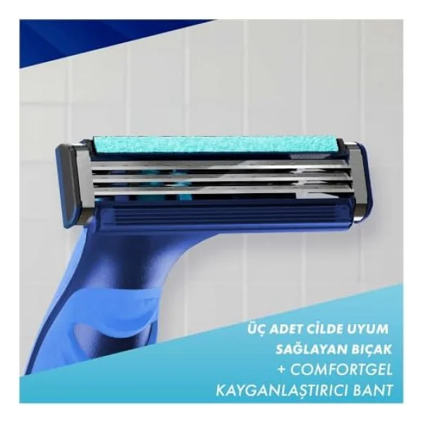 Gillette Sensor 3 8'li Yedek Tıraş Bıçağı - Görsel 5